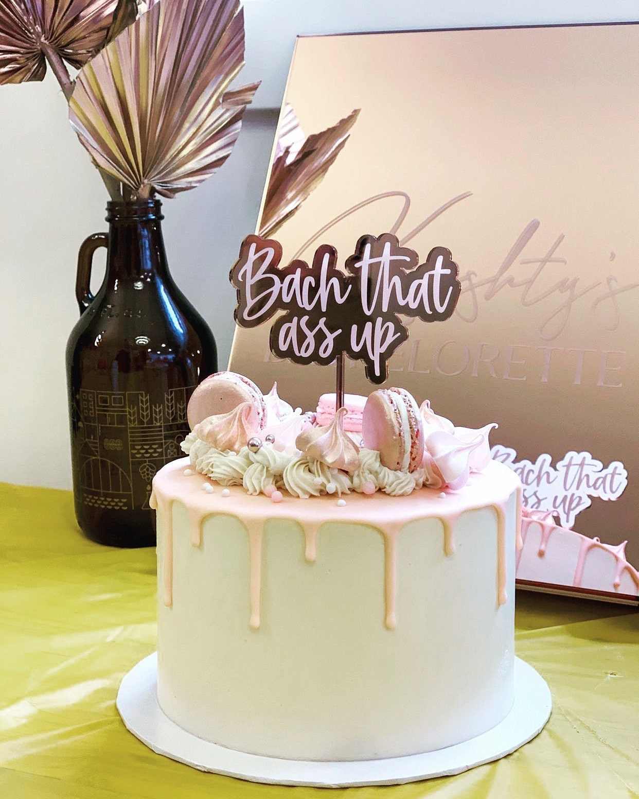 Bach That Ass Up Cake Topper