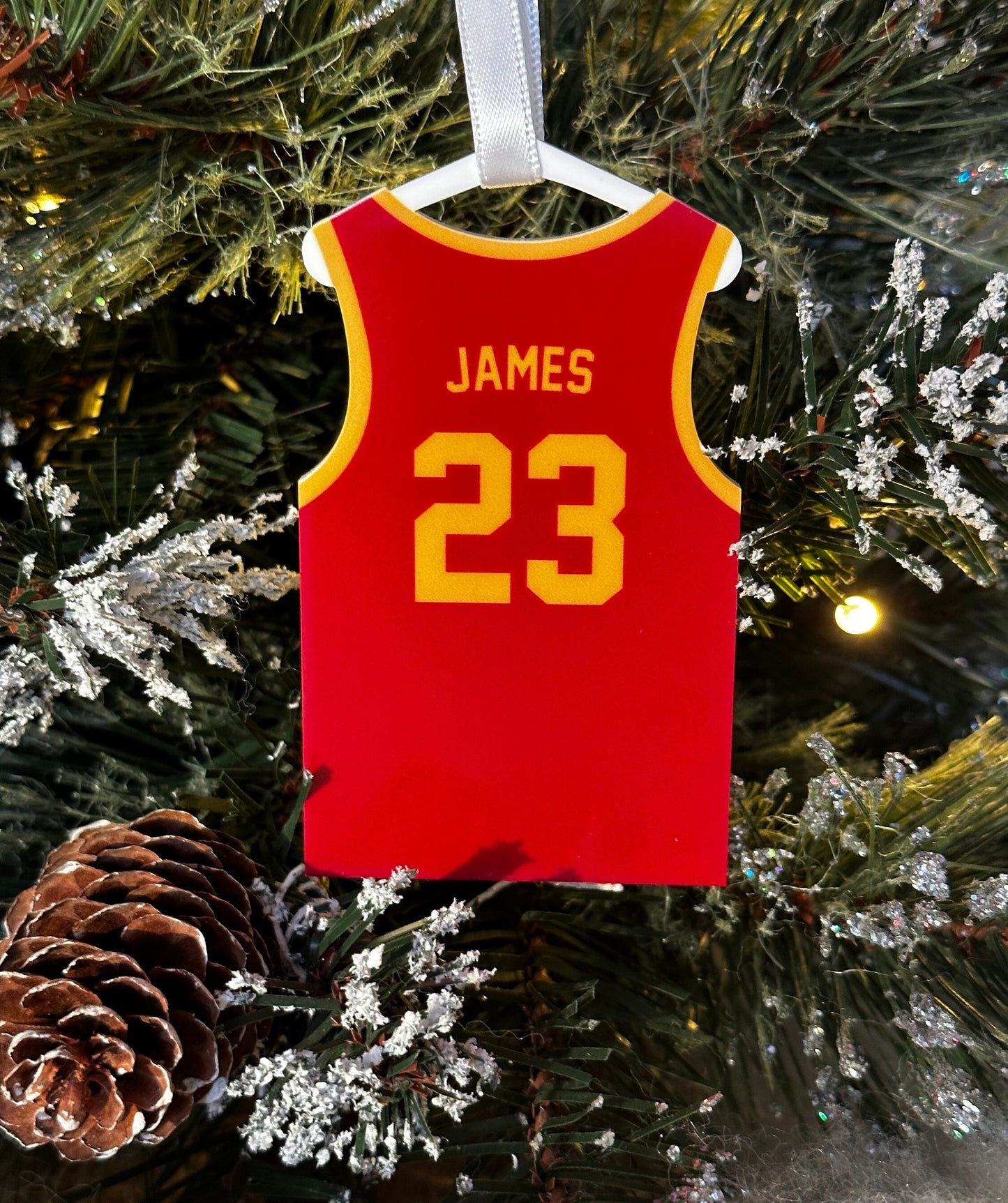 Basketball Jersey Ornament