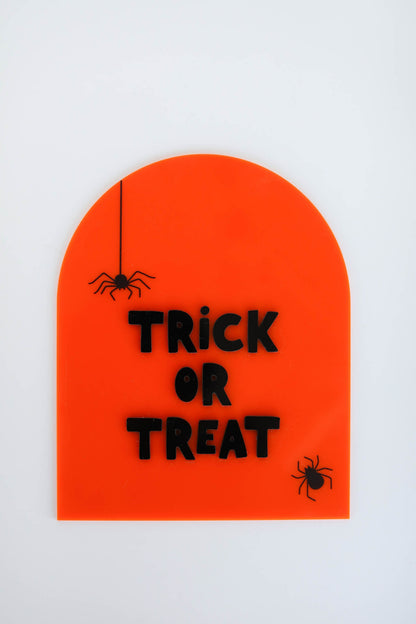 Trick or Treat Halloween Sign