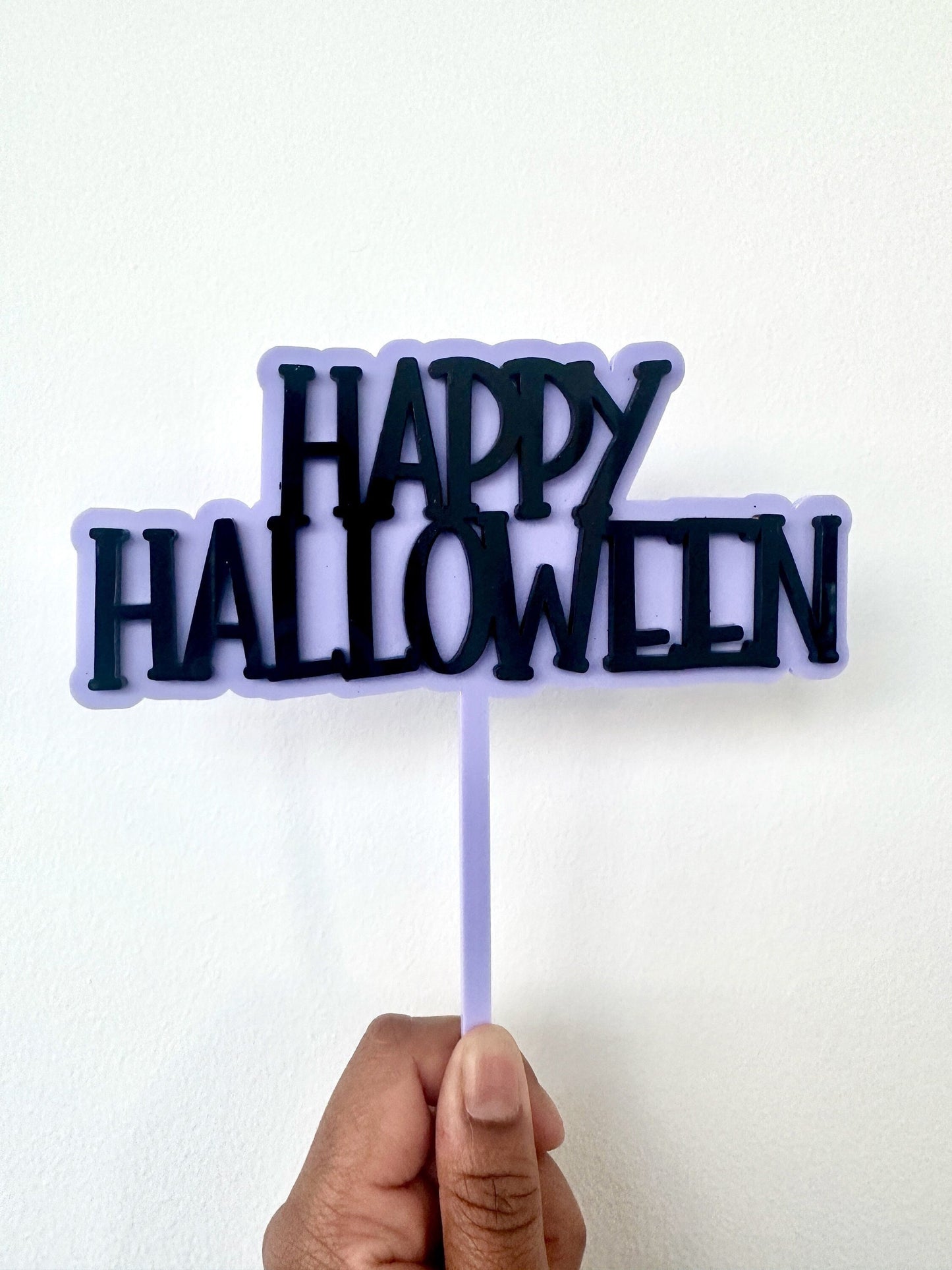 Happy Halloween Cake Topper