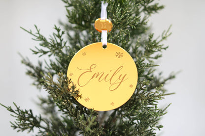 Personalized Name Ornament