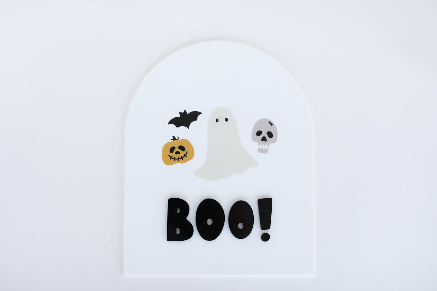 Boo Halloween Sign