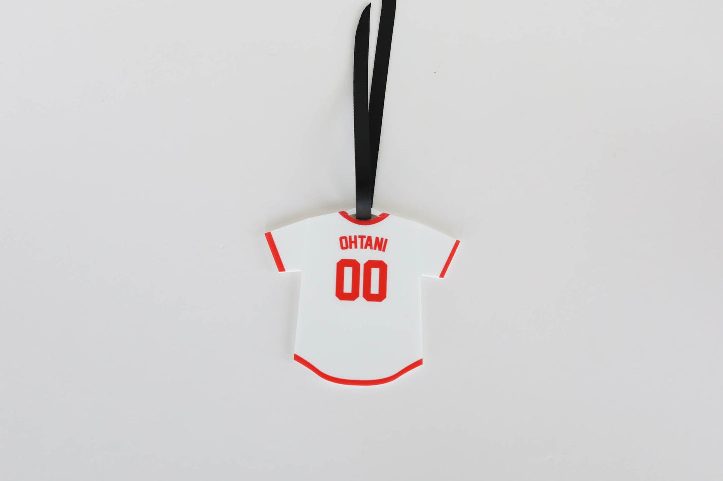 Custom Baseball Jersey Christmas Ornament