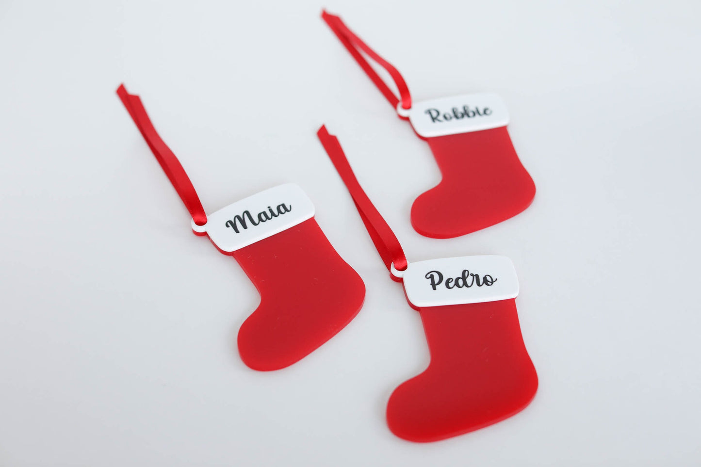 Personalized Christmas Stocking Ornament