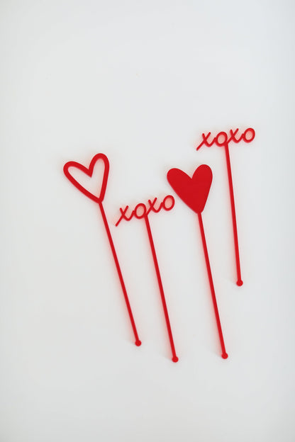 Valentines Drink Stirrers