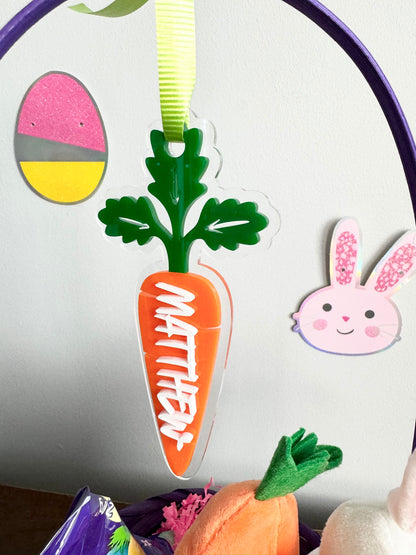 Carrot Easter Bag Tags