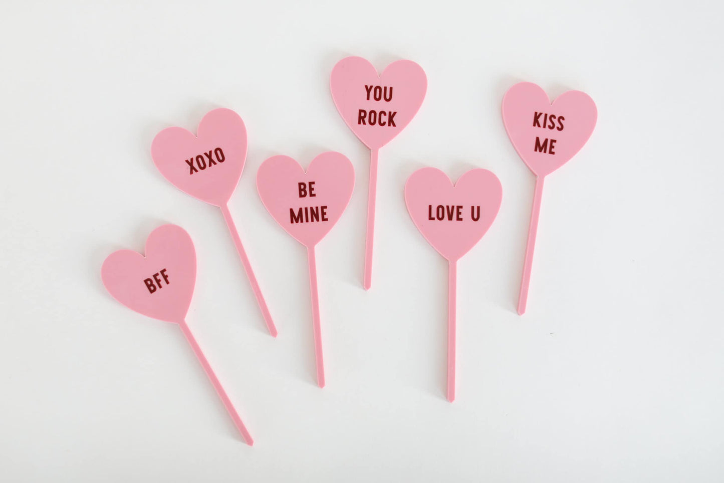 Valentine Cupcake Toppers