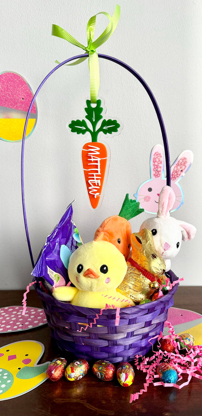 Carrot Easter Bag Tags